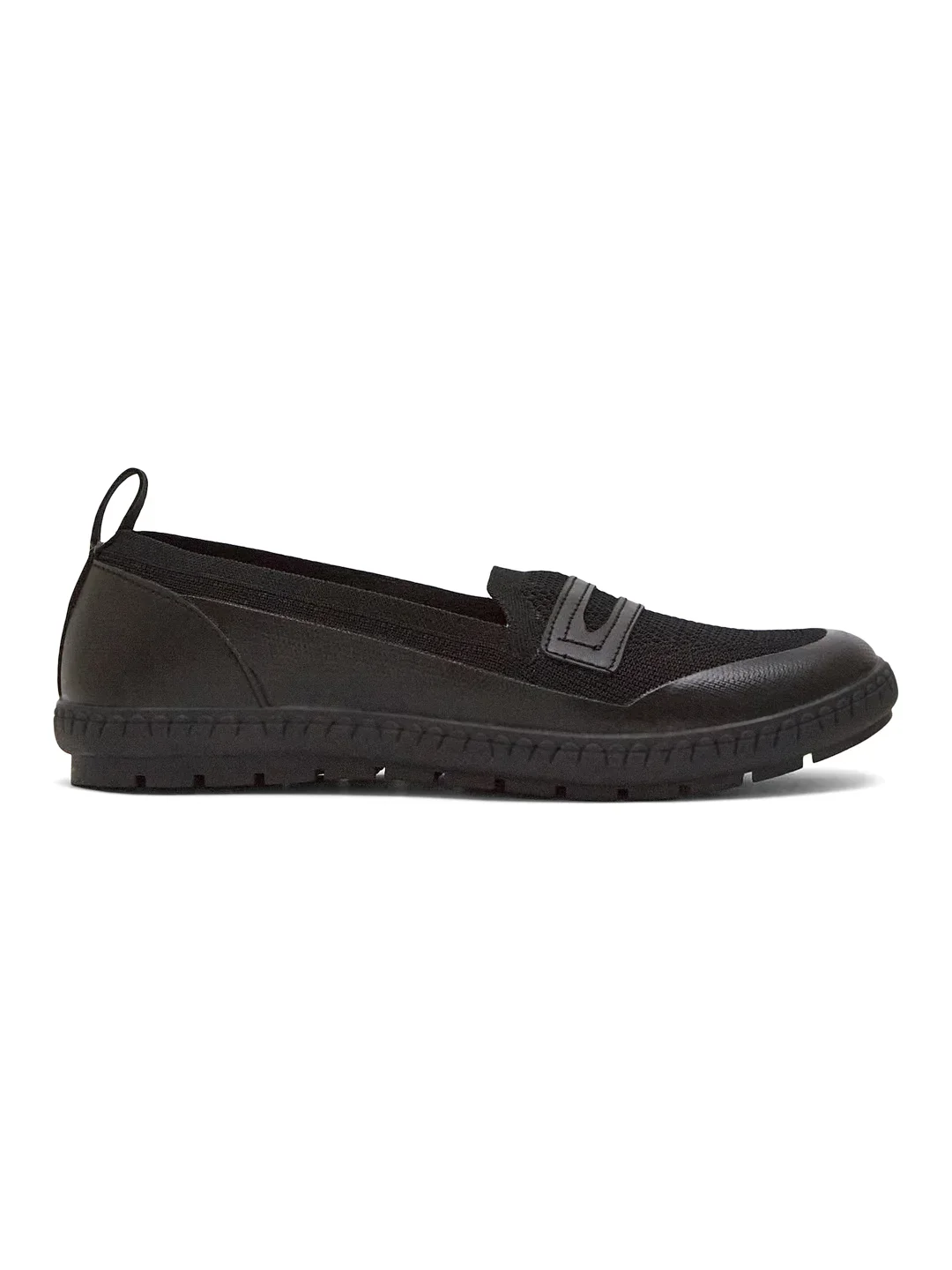 AVERY Black Women's Walking Shoes - Image 2