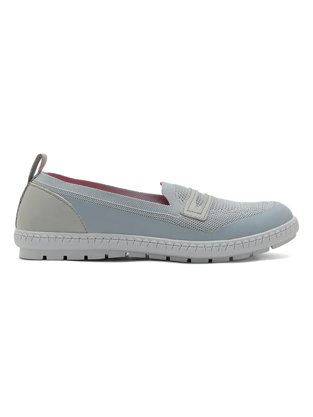 AVERY Grey Women's Walking Shoes - Image 2