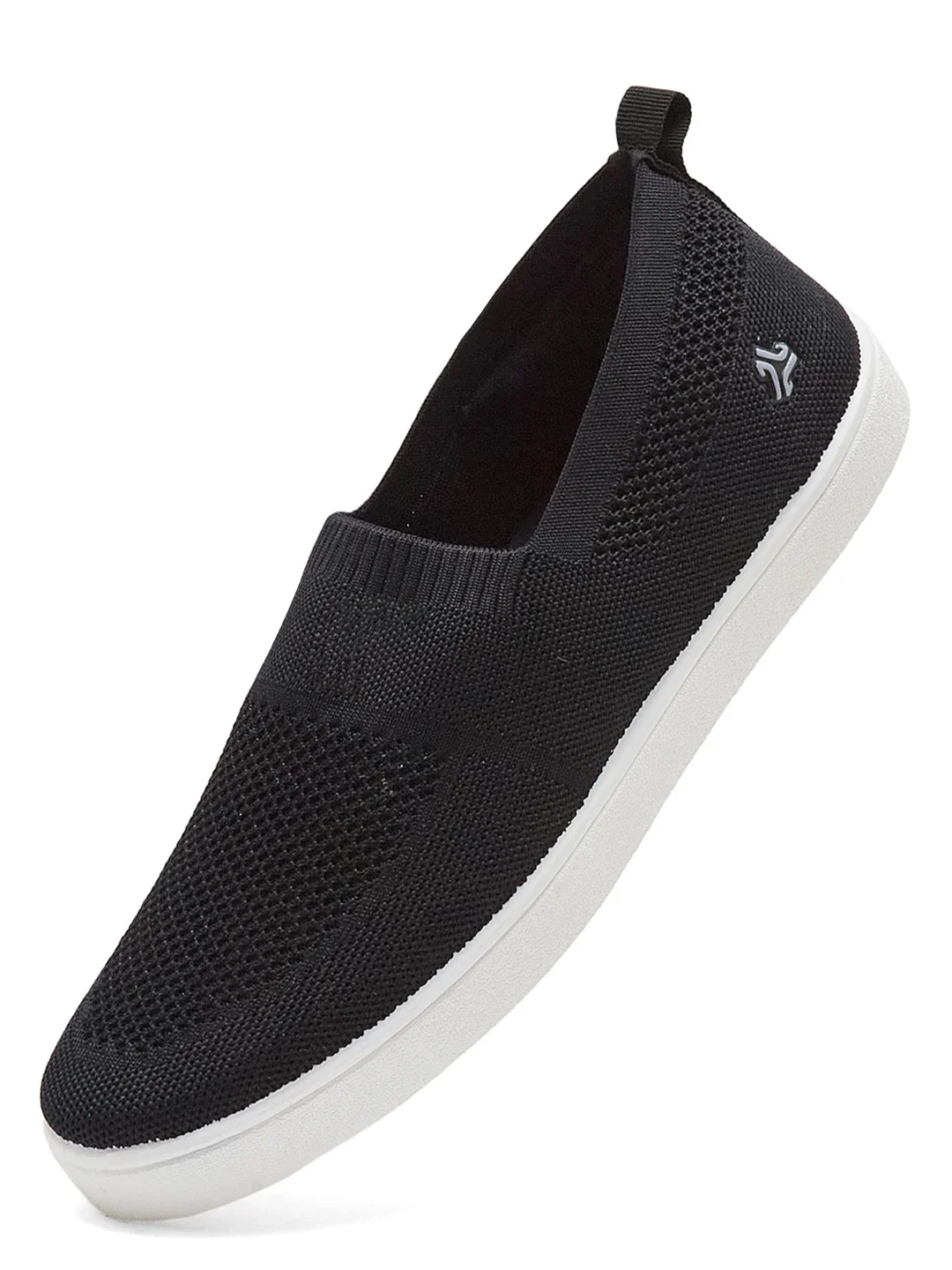 AXTO Black Men's Walking Shoes - Image 3