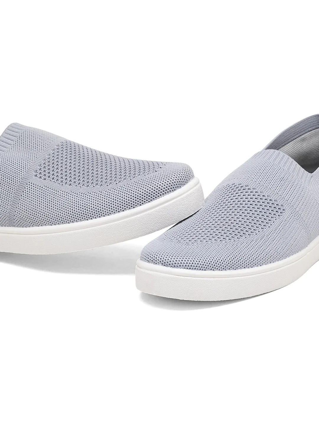 AXTO Grey Men's Walking Shoes - Image 7