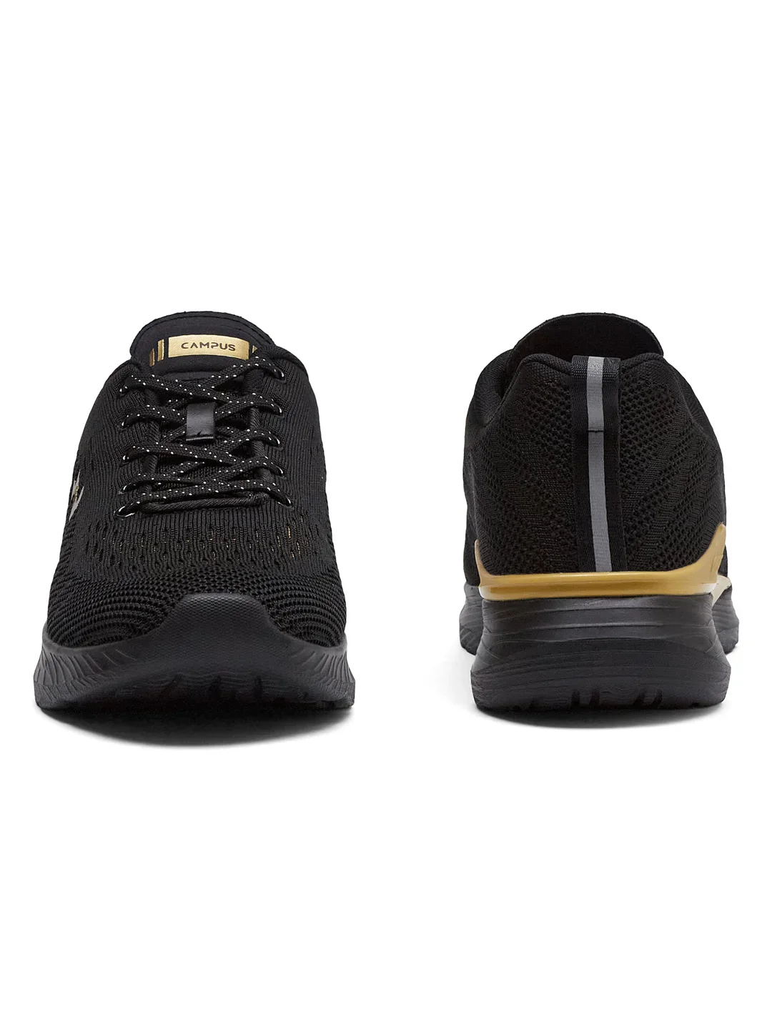 AZIL Black Men's Running Shoes - Image 4