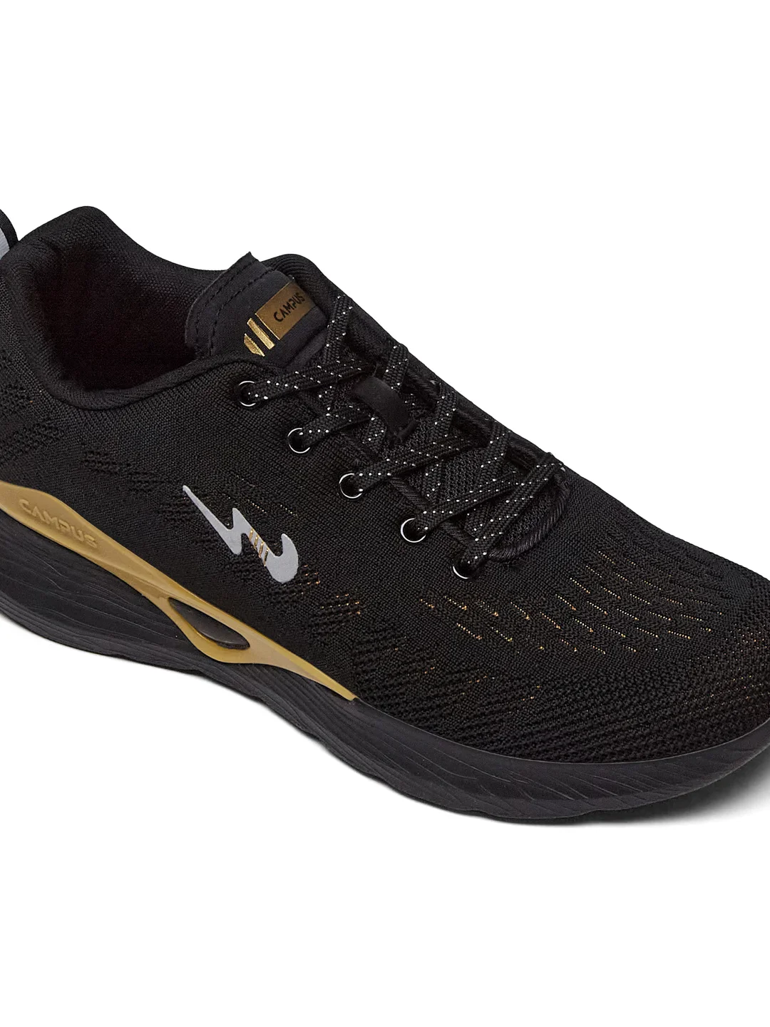AZIL Black Men's Running Shoes - Image 7