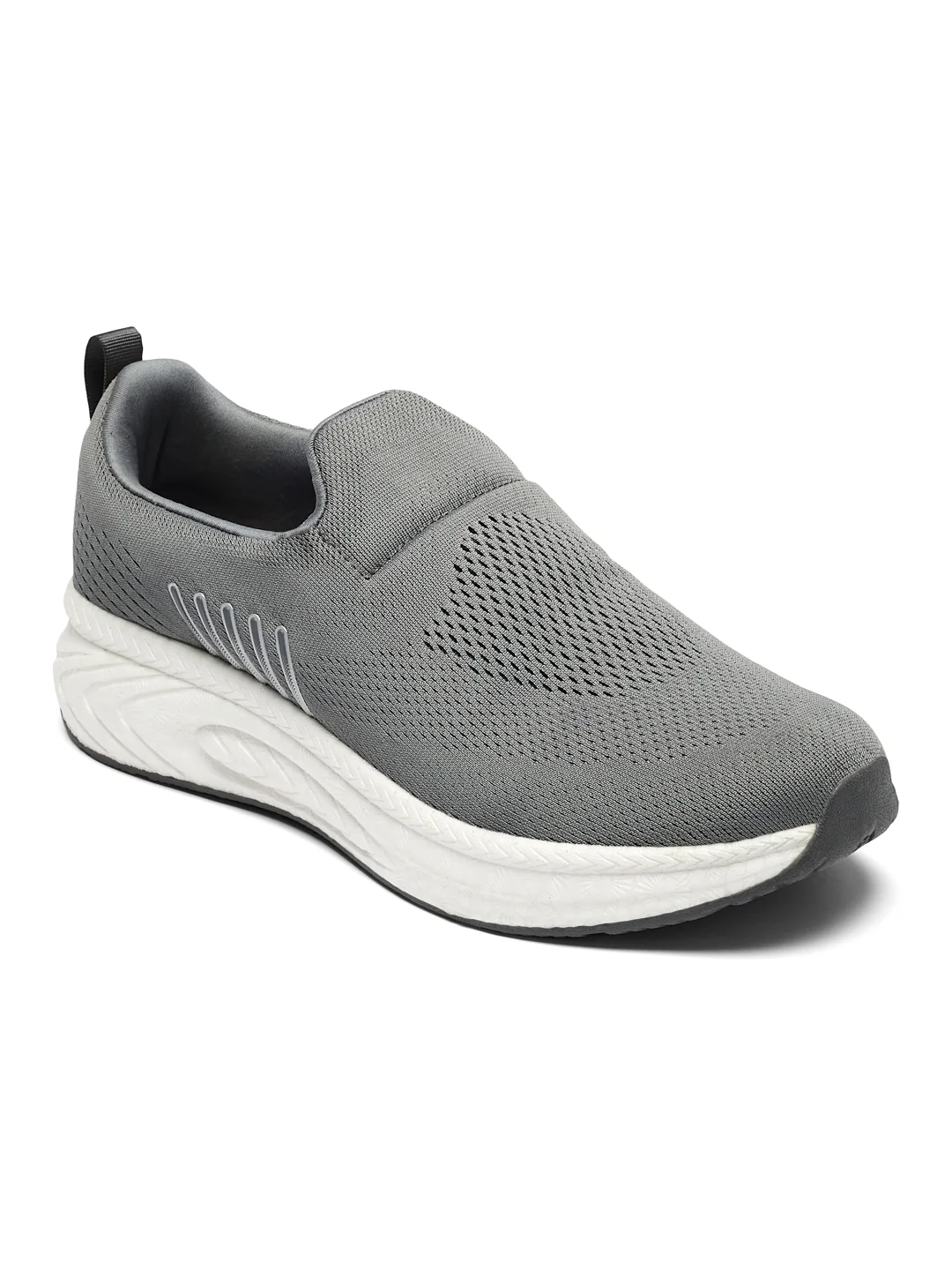 BALLER Grey Men's Walking Shoes - Image 3