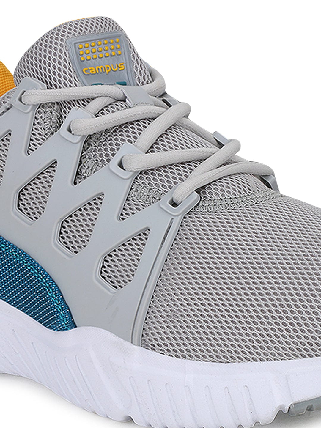 BARLEY Grey Men's Running Shoes - Image 5