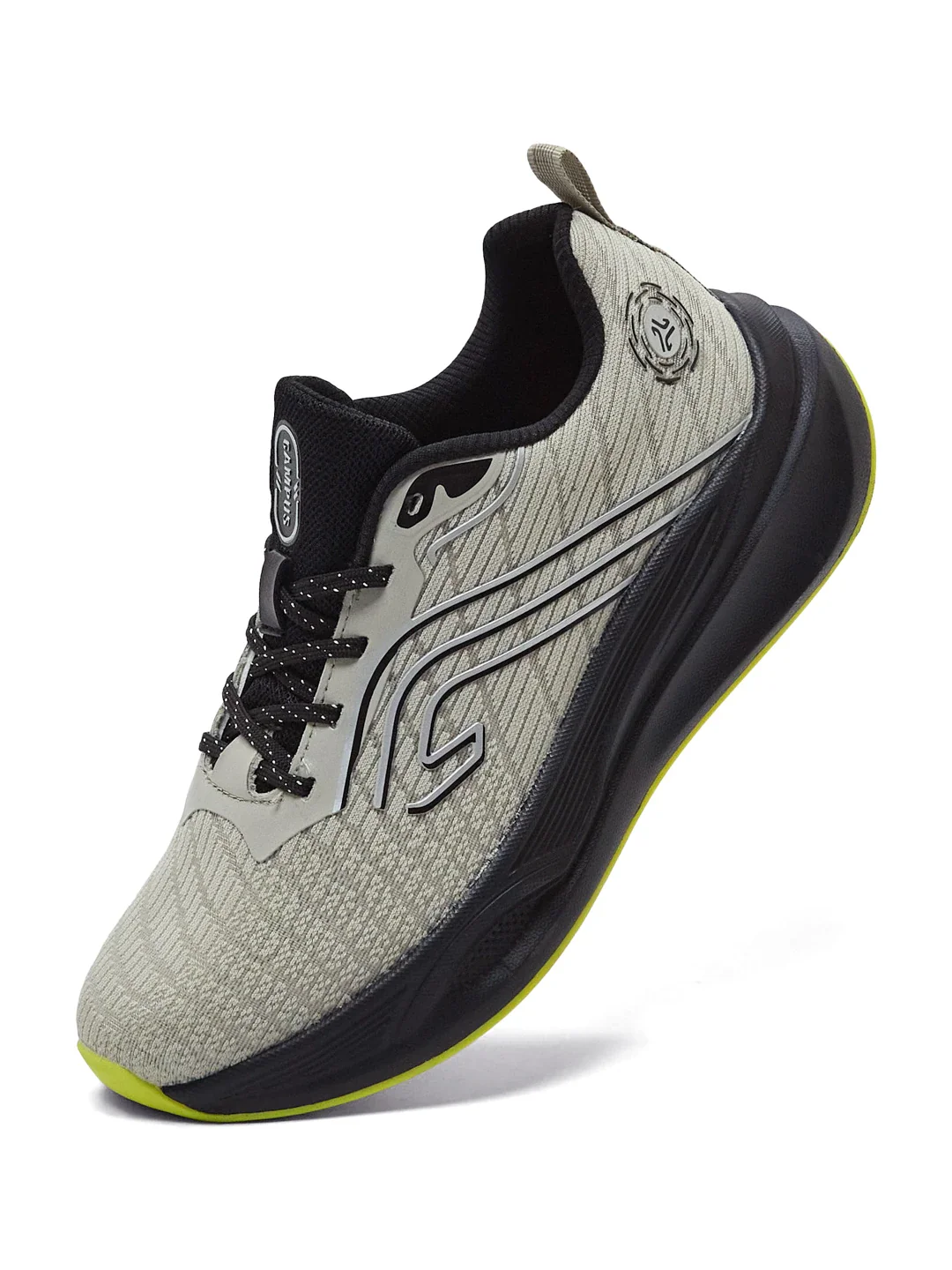 BARREL Grey Men's Running Shoes - Image 3