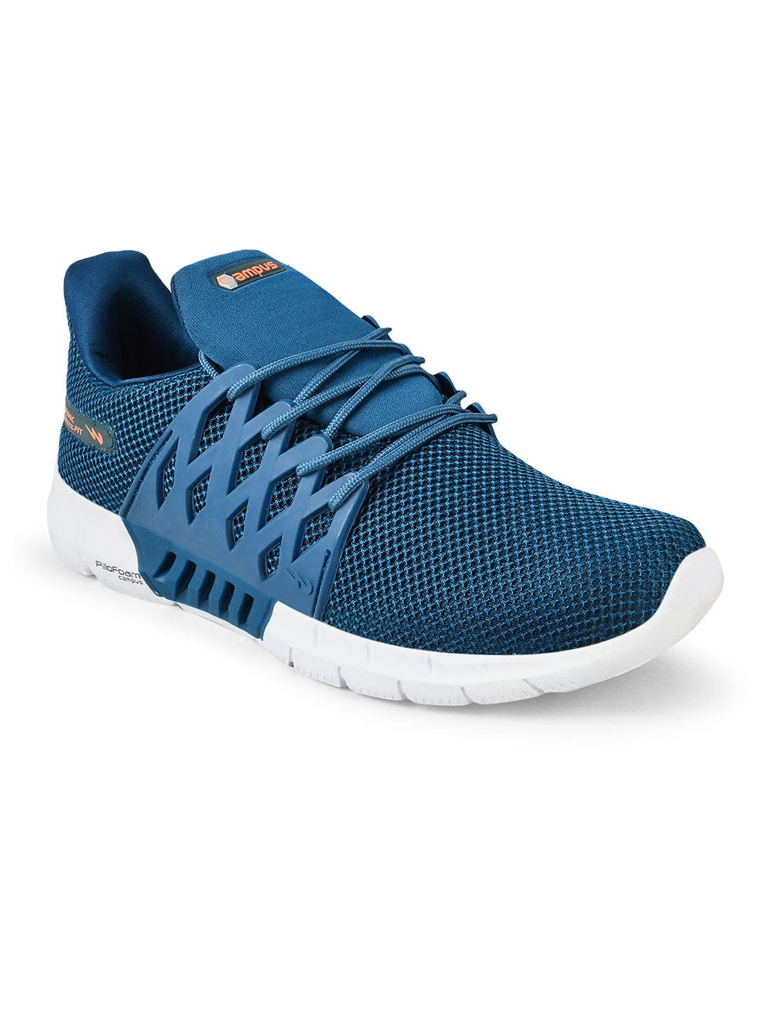 BELGIUM PLUS Blue Men's Running Shoes - Image 2
