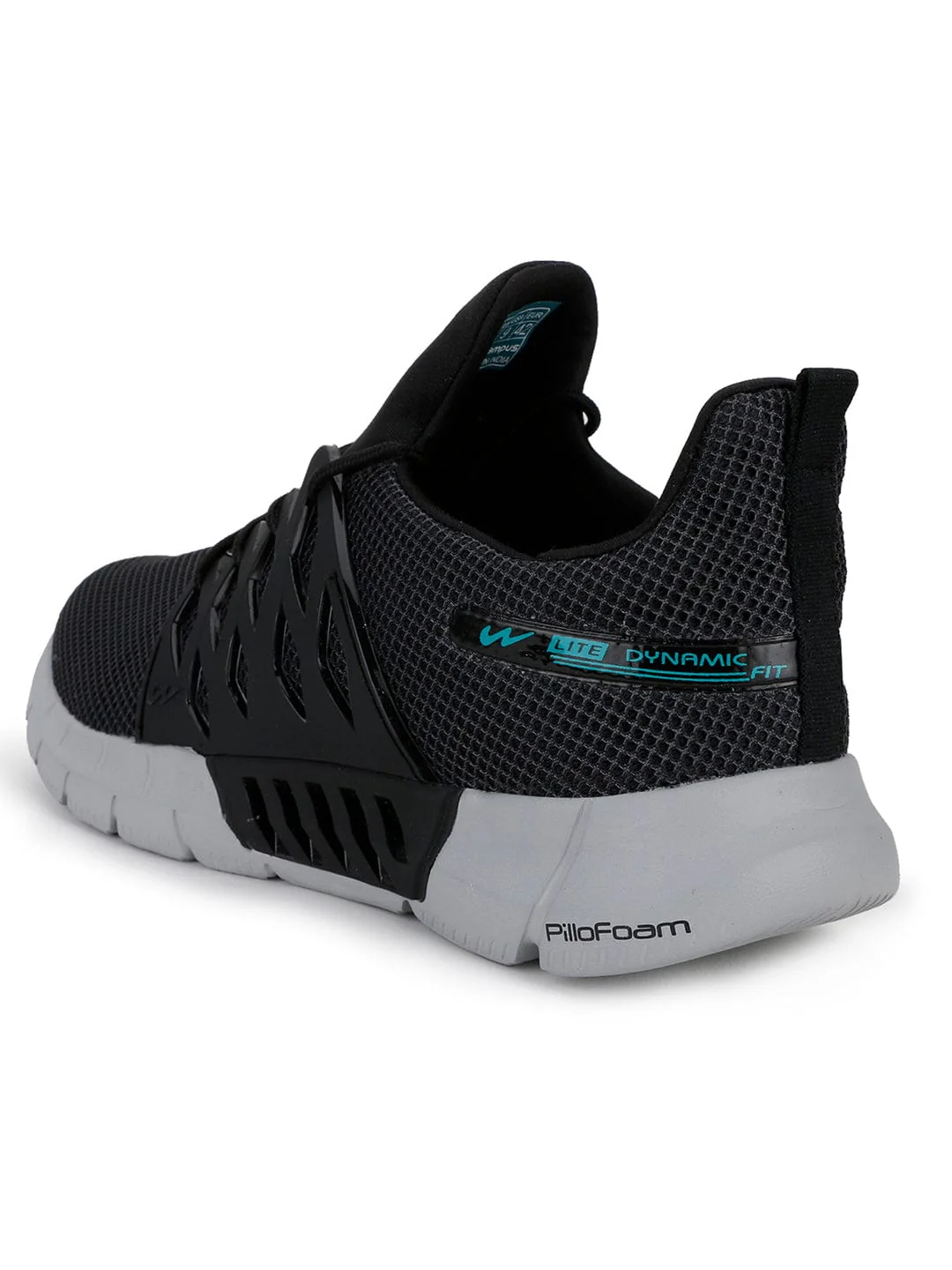 BELGIUM PLUS Black Men's Running Shoes - Image 3