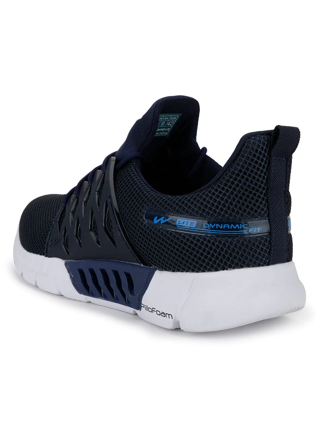 BELGIUM PLUS Navy Men's Running Shoes - Image 3