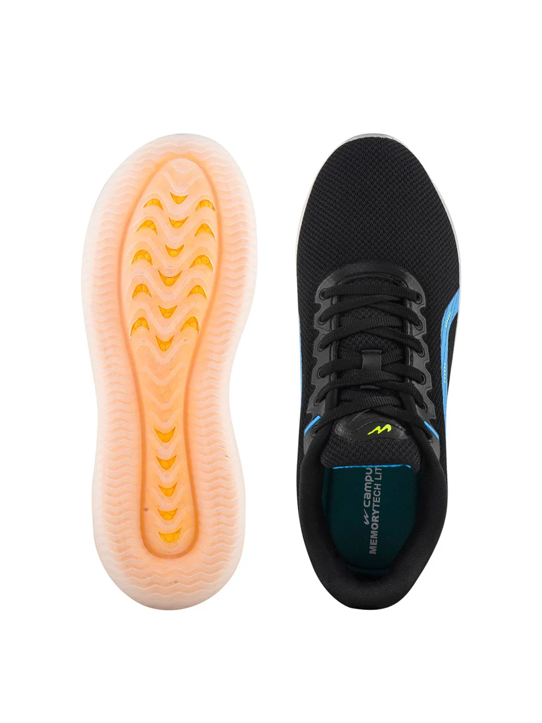 BENEDICT Black Men's Sports Shoes - Image 4