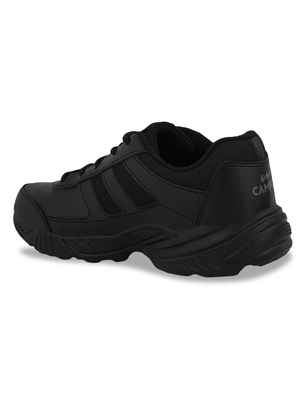 BINGO-151A Black Boys School Shoes - Image 3