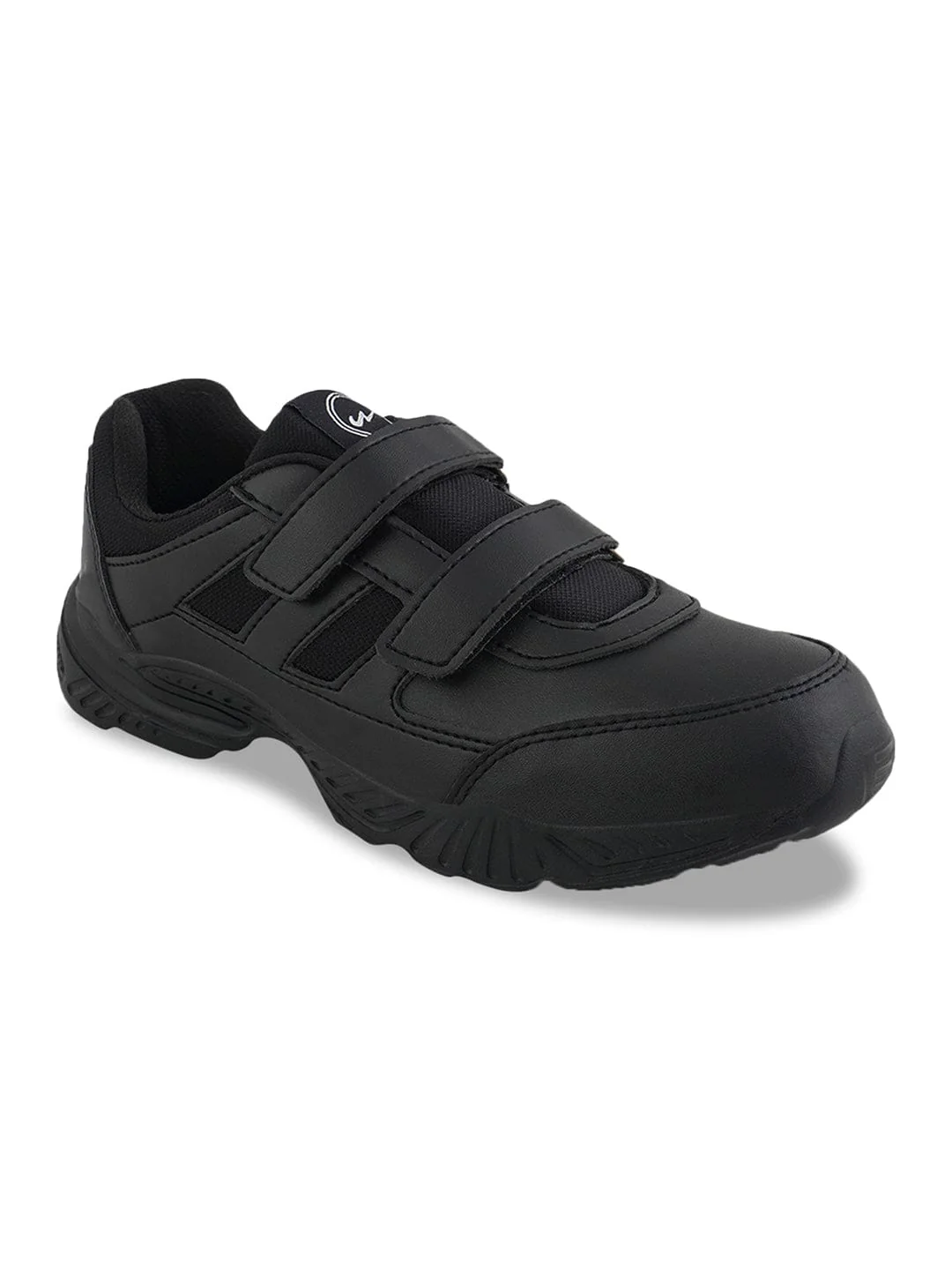 BINGO-151VA Black Boys School Shoes - Image 2