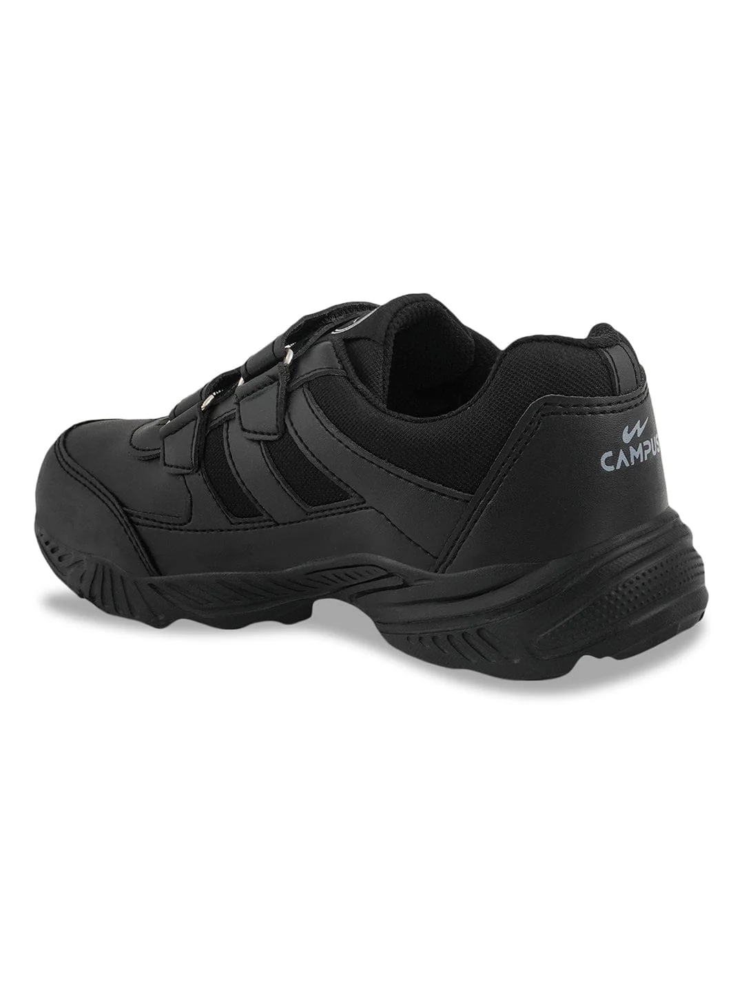 BINGO-151VA Black Boys School Shoes - Image 3