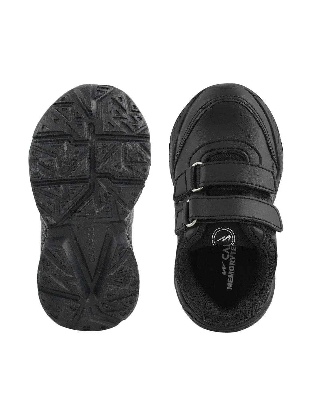 BINGO-151VA Black Child School Shoes - Image 4