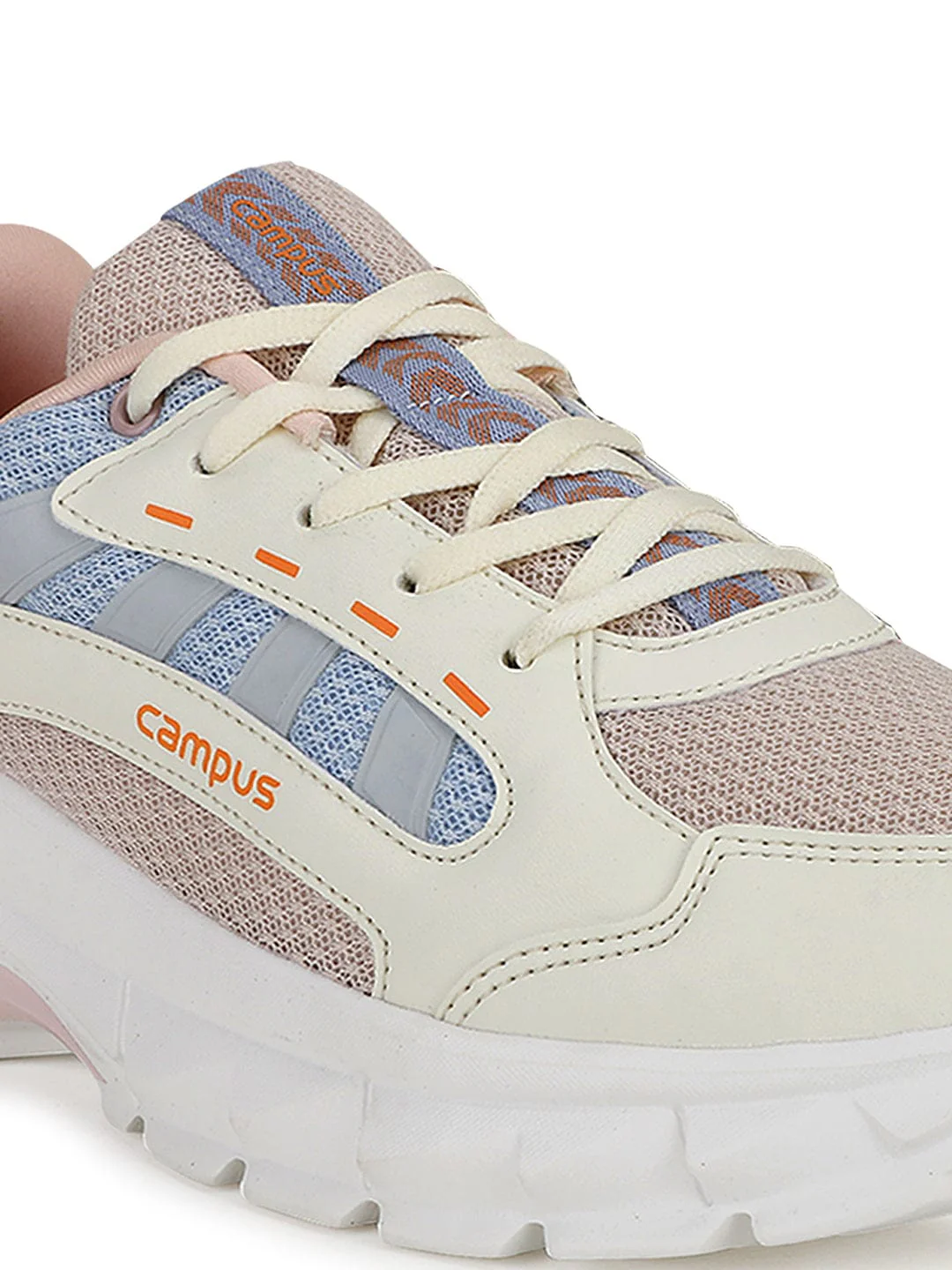 BLISS Off White Women's Sneakers - Image 4