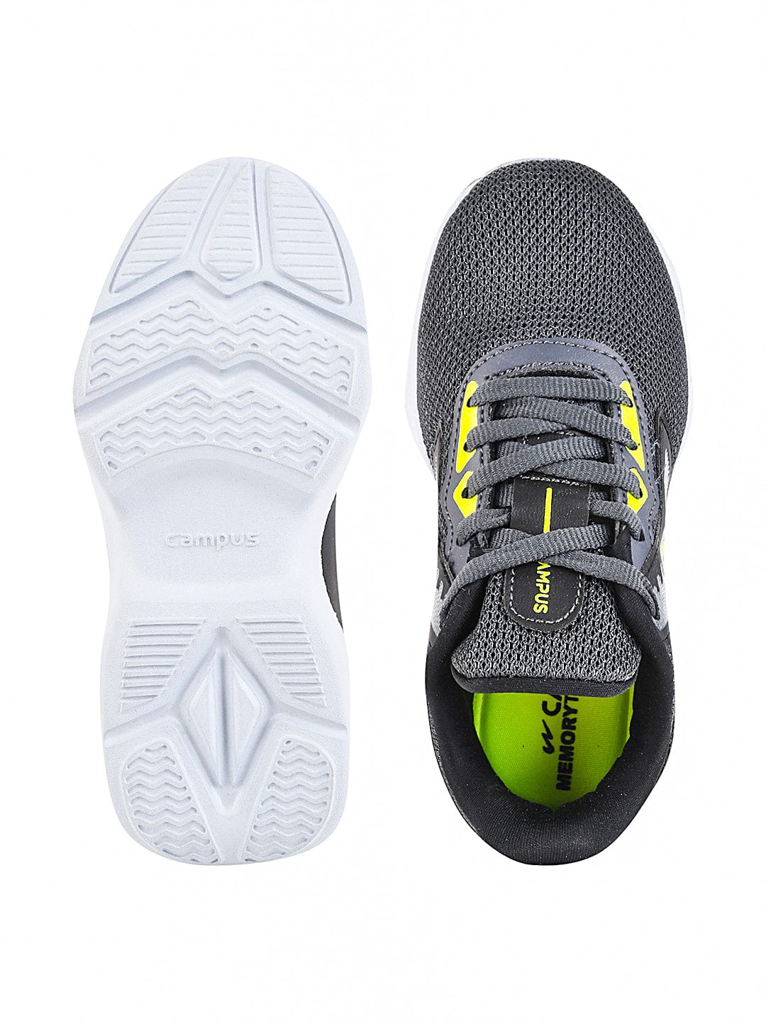 BLUTO Grey Kid's Running Shoes - Image 4