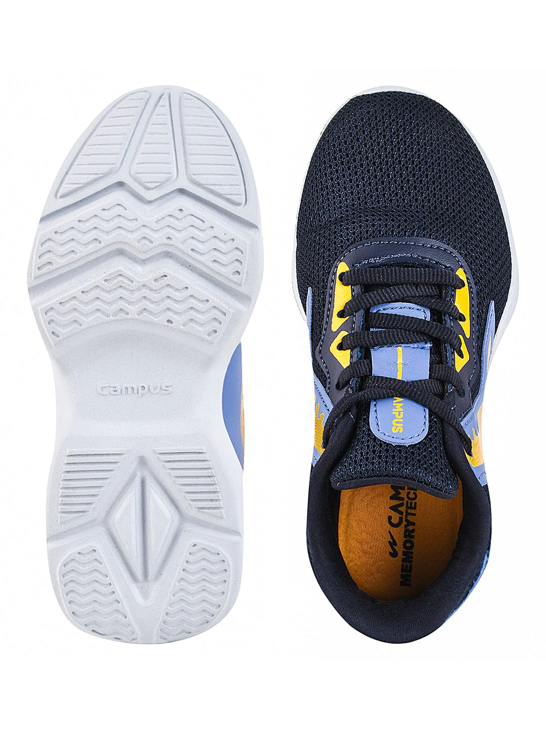 BLUTO Navy Kid's Running Shoes - Image 4