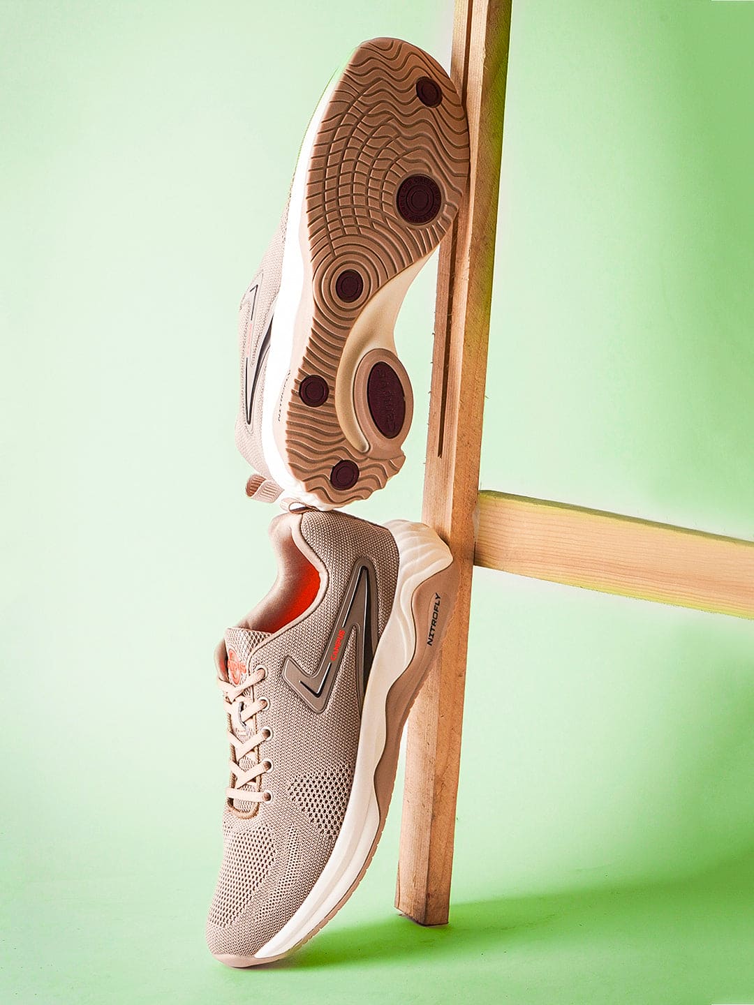 BOGART Beige Men's Running Shoes - Image 5