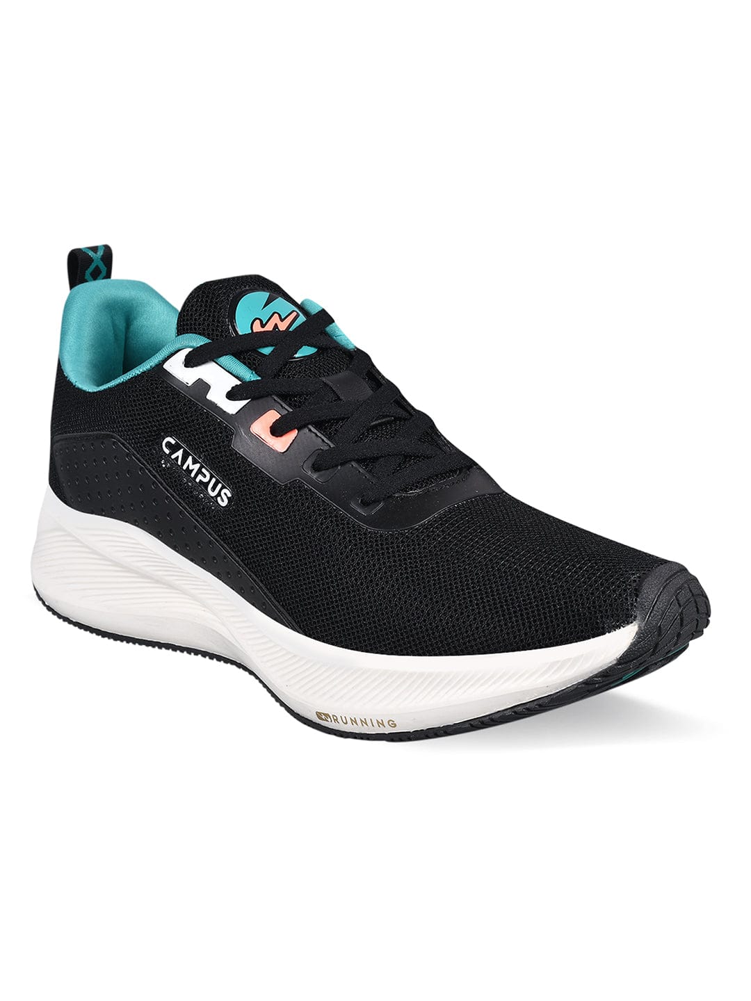 BOLT Black Men's Running Shoes - Image 2
