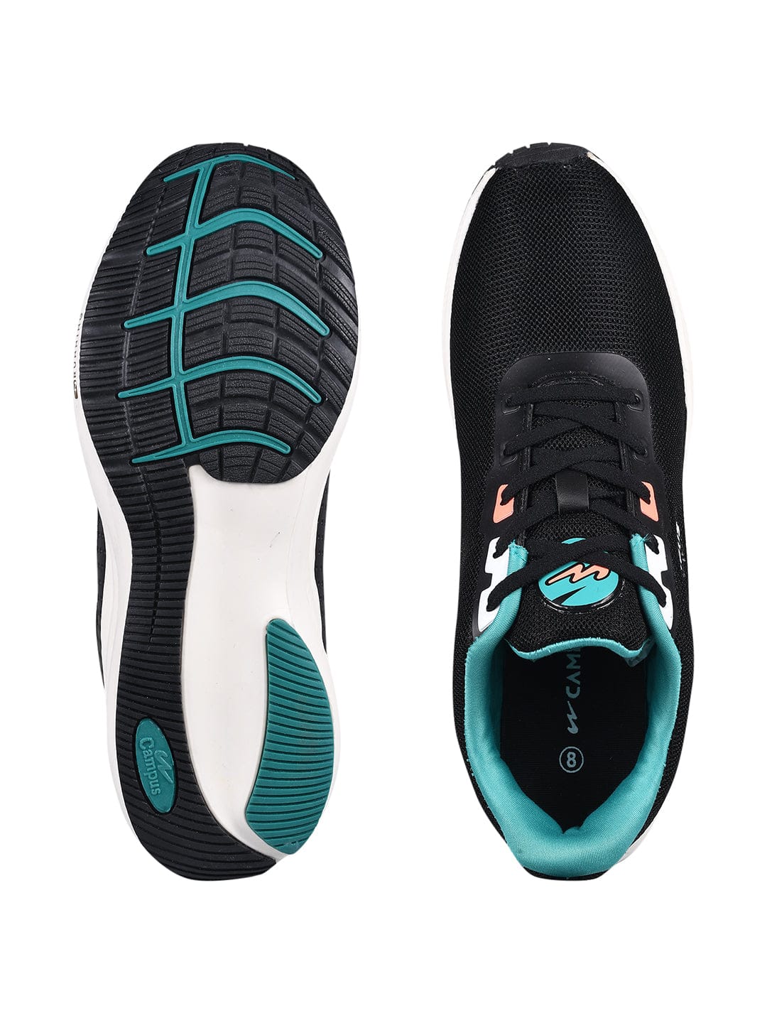 BOLT Black Men's Running Shoes - Image 4