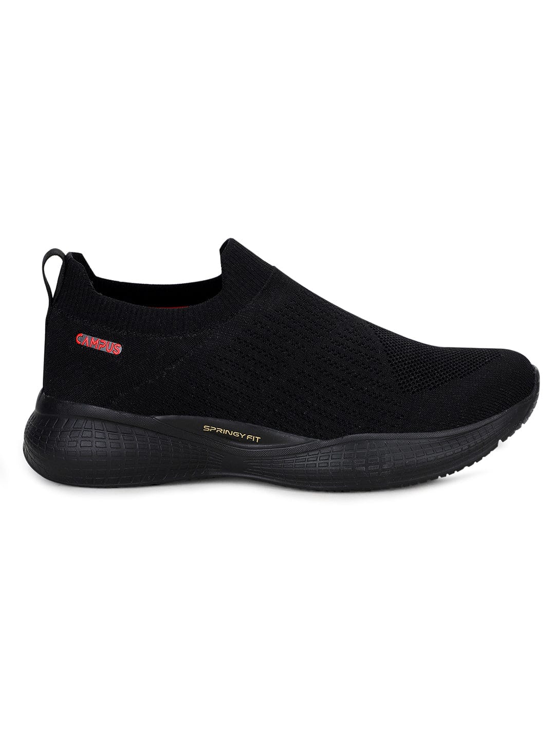 BOOMER N Black Men's Walking Shoes