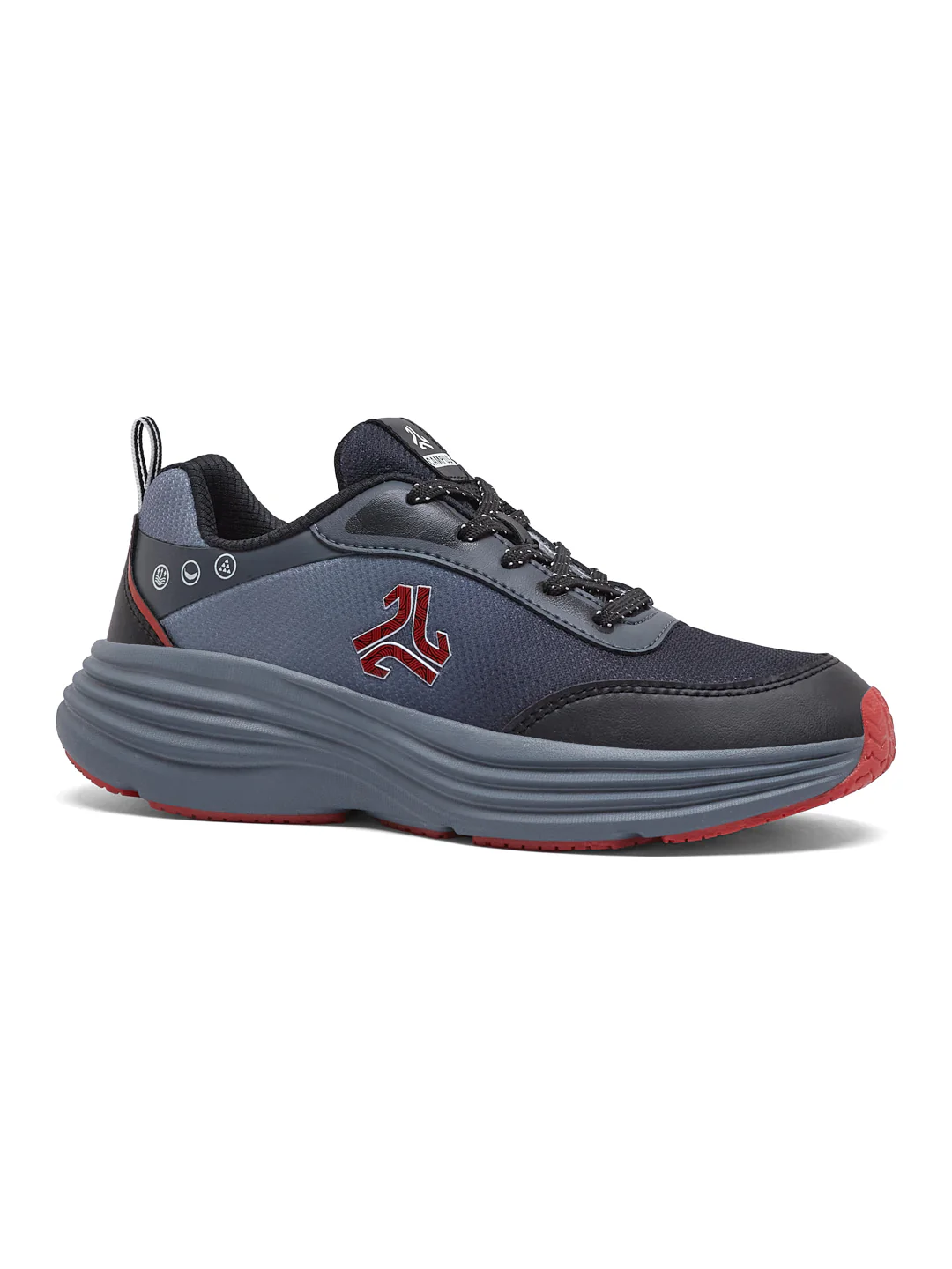 BORNE C Black Child Running Shoes - Image 2