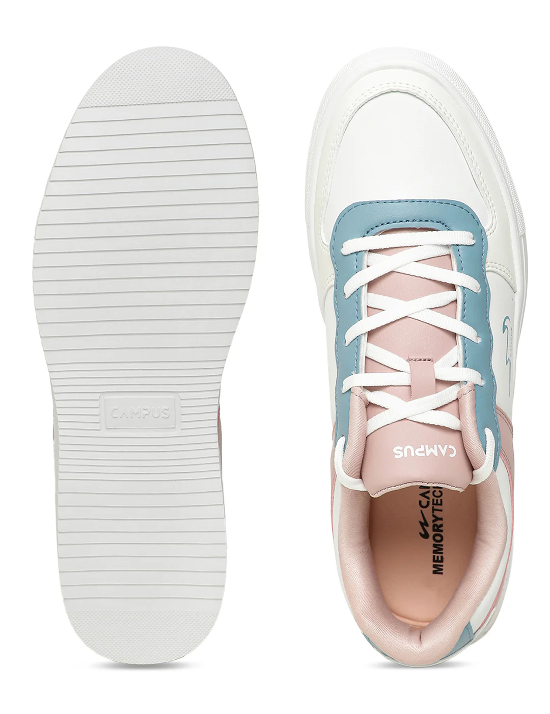 BOUGIE White Women's Sneakers - Image 5