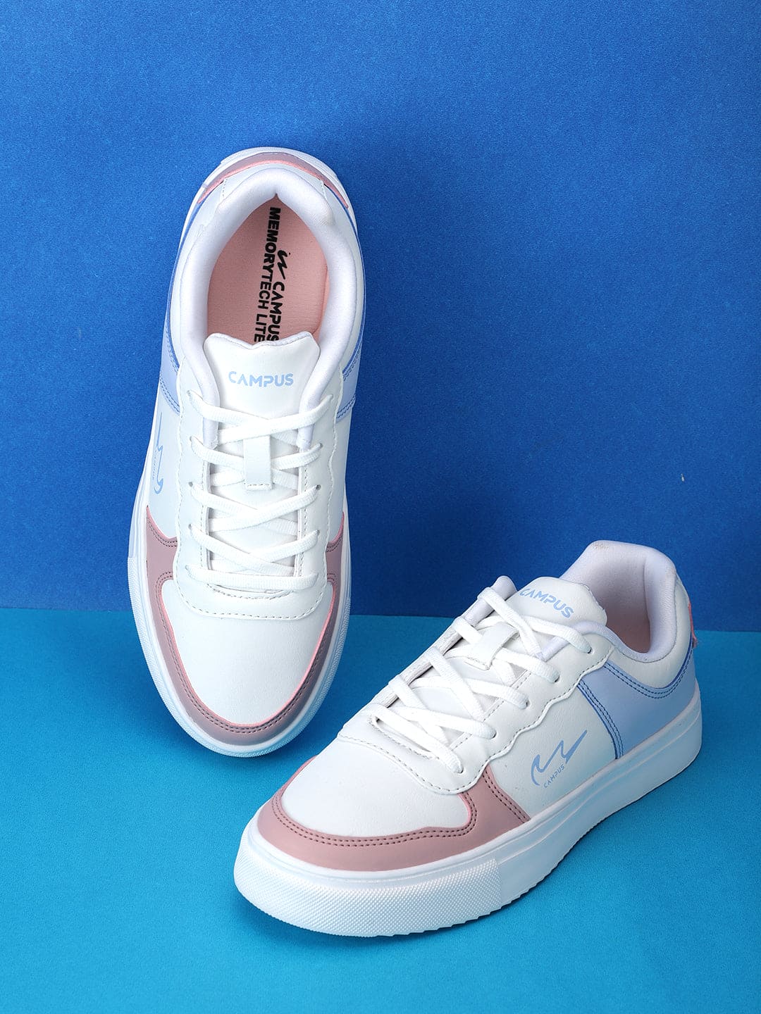 BOUGIE White Women's Sneakers - Image 5