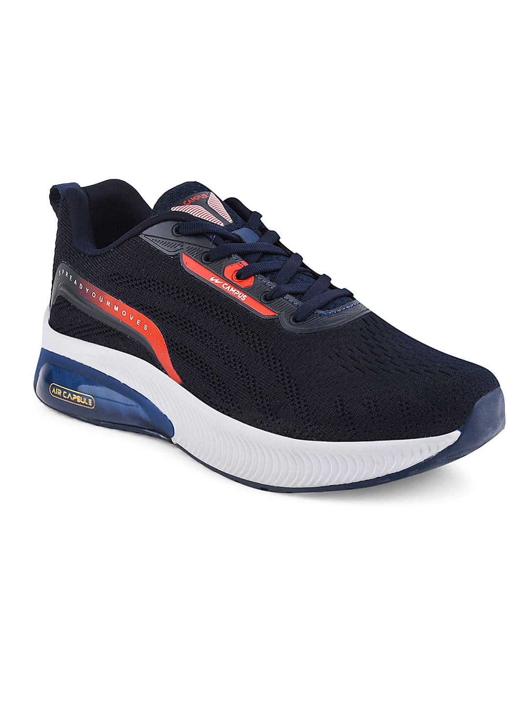 BOUNDARY Navy Men's Running Shoes - Image 2