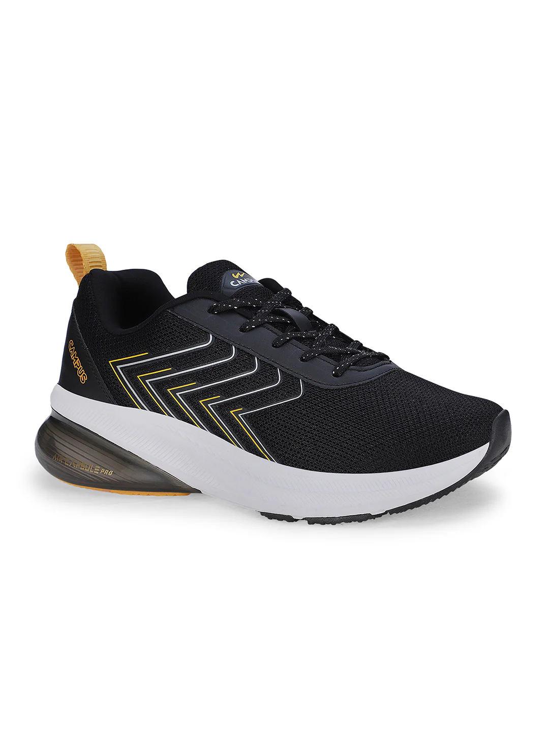 BRACE Black Men's Sports Shoes - Image 2