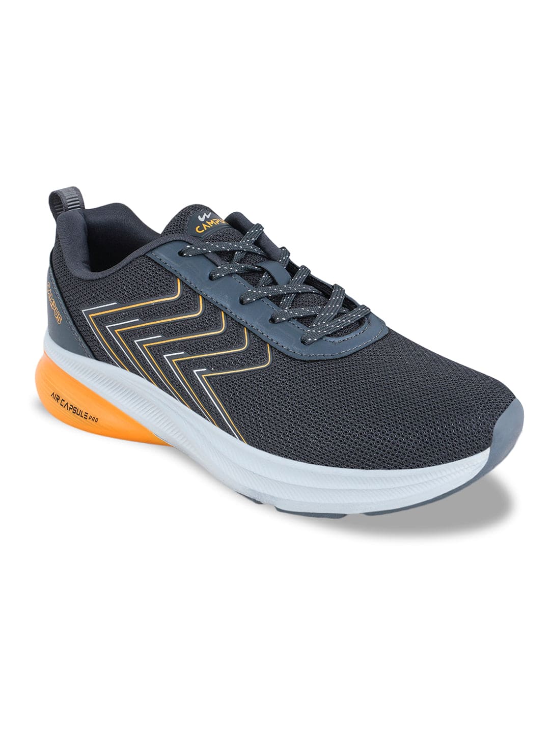 BRACE Grey Men's Sports Shoes - Image 2