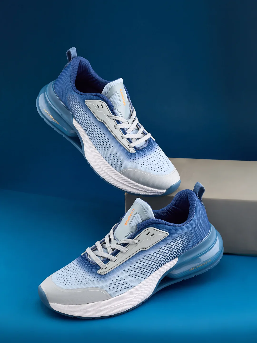 BRAIL PRO Grey Men's Running Shoes - Image 7