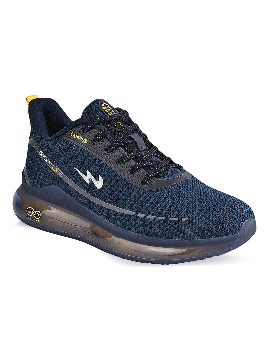 SENSOR Navy Men's Running Shoes - Image 2