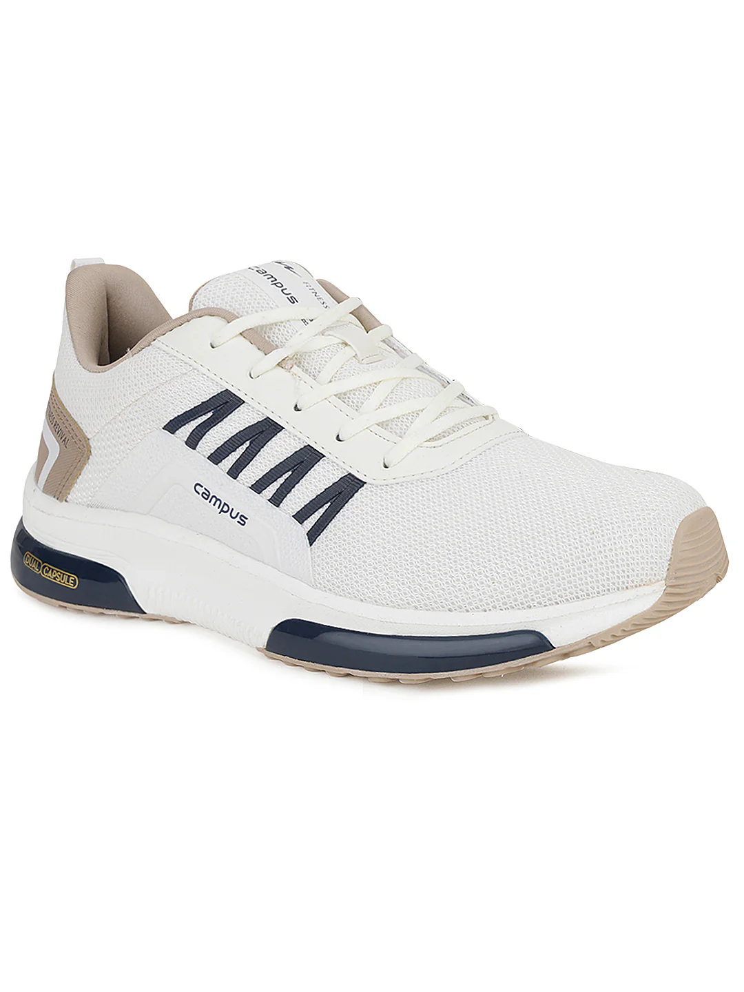 BRAZIL PRO Cream Men's Running Shoes - Image 2