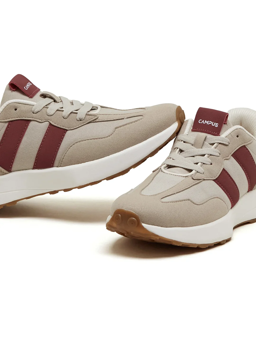 BRISK Beige Men's Sneakers - Image 7