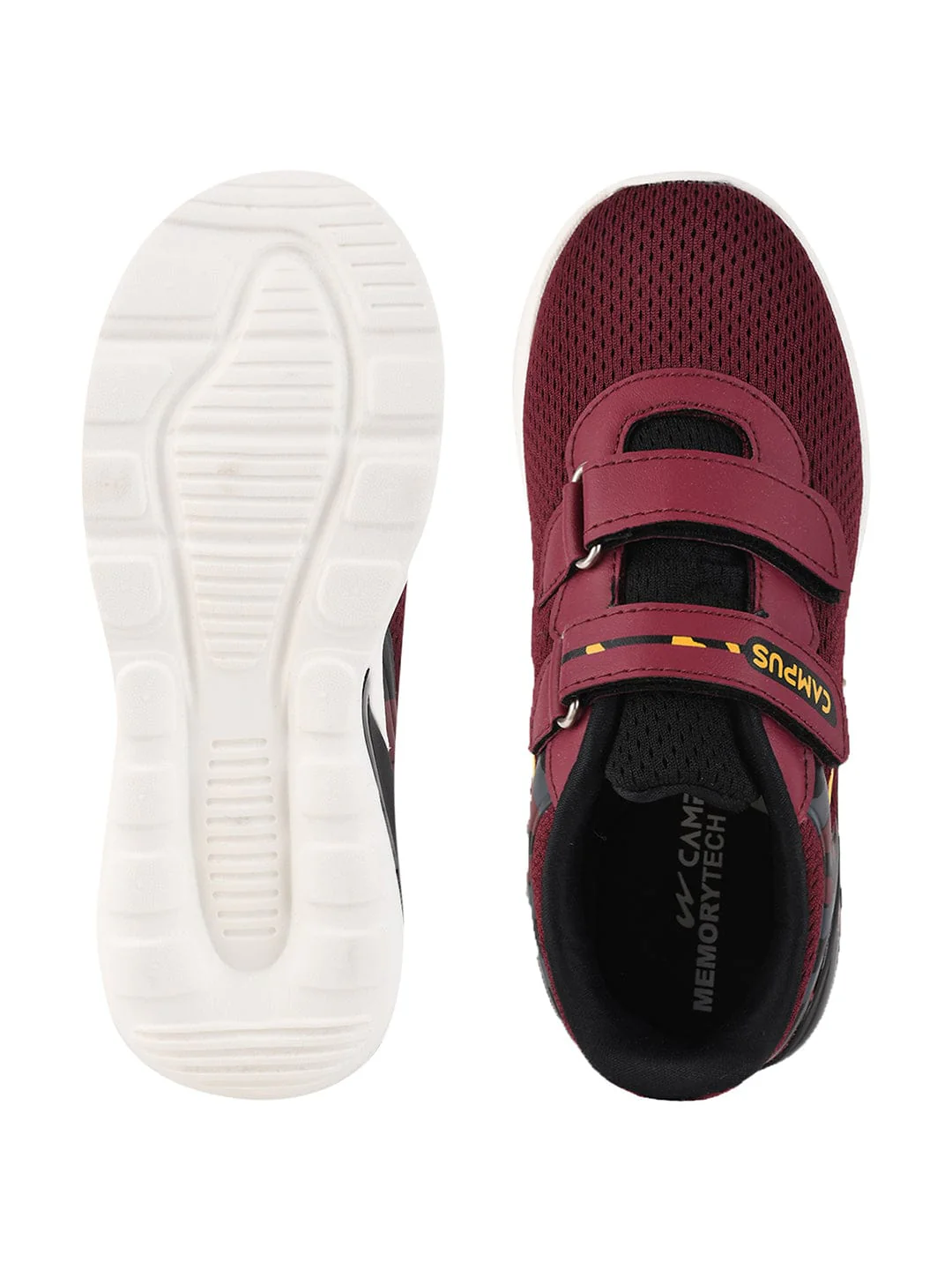 BRITE-KIDS Burgundy Kid's Casual Shoes - Image 4