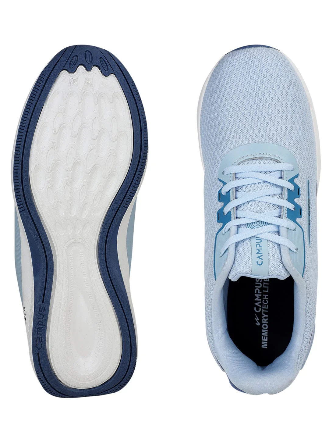 BUBBLES Blue Women's Running Shoes - Image 5