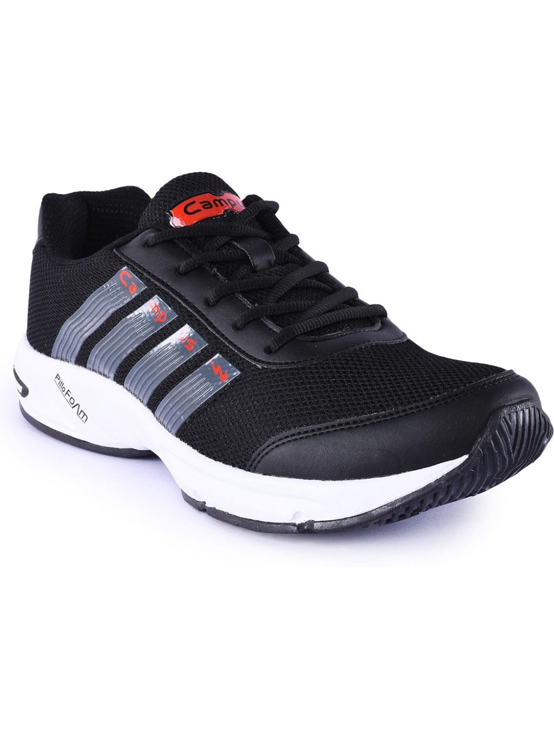 BULL Pro Black Men's Running Shoes - Image 2