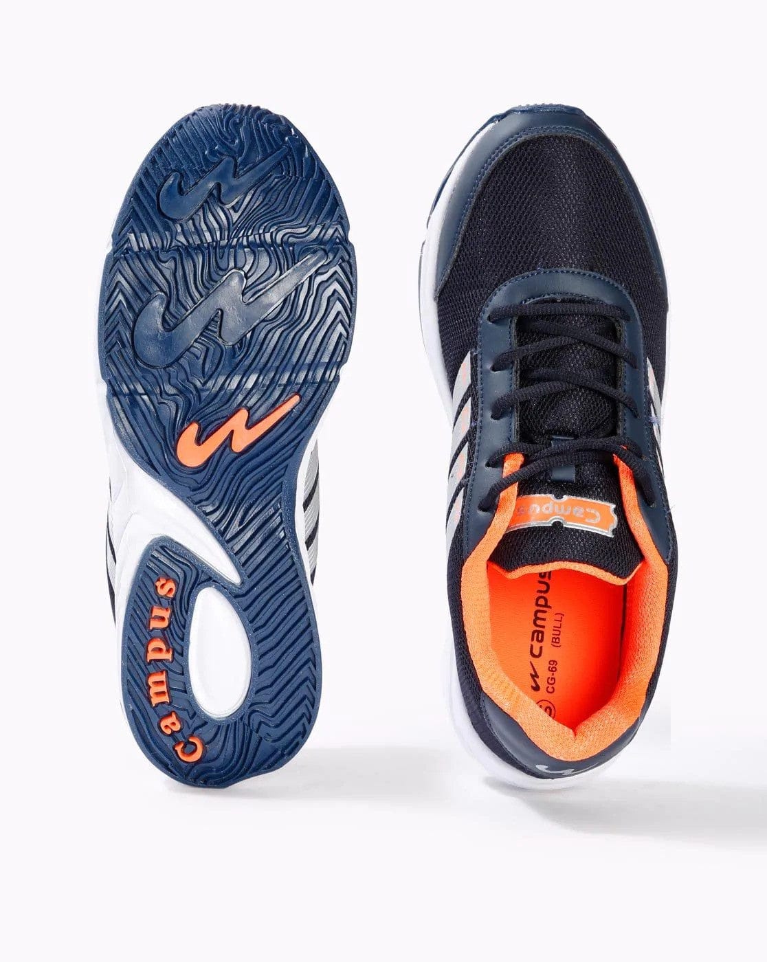 BULL PRO Navy Men's Running Shoes - Image 5