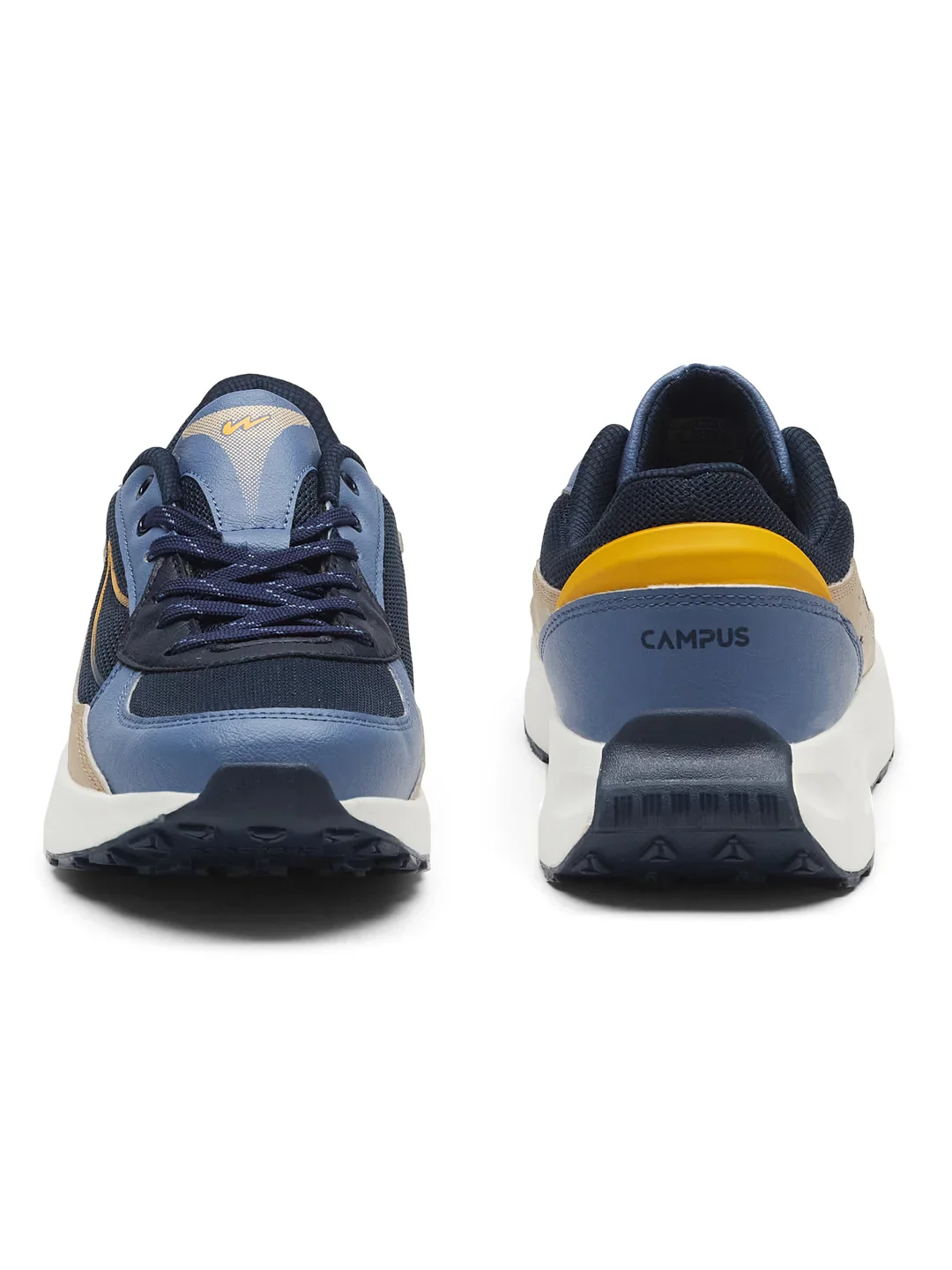 CABLE Navy Men's Sneakers - Image 4