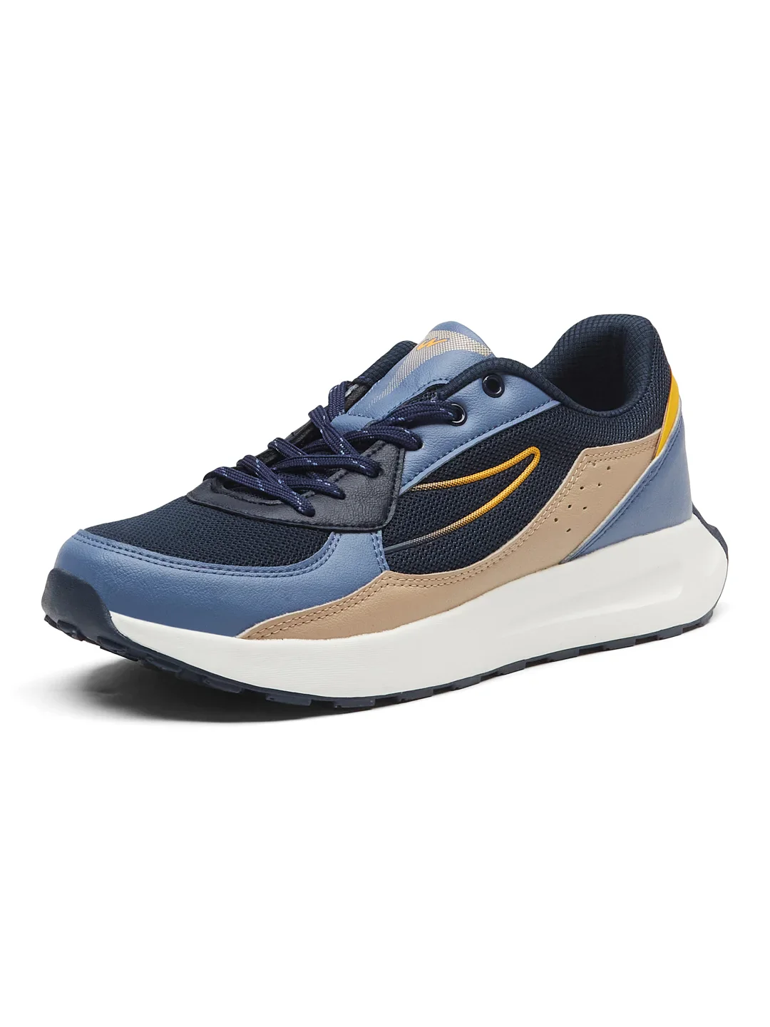 CABLE Navy Men's Sneakers - Image 6
