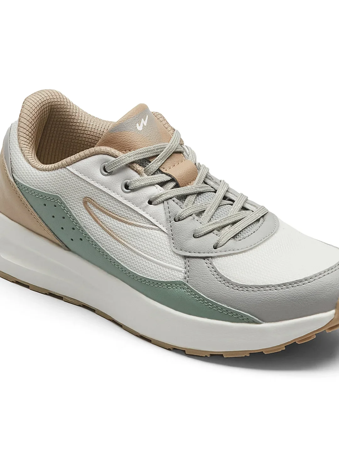 CABLE White Men's Sneakers - Image 7