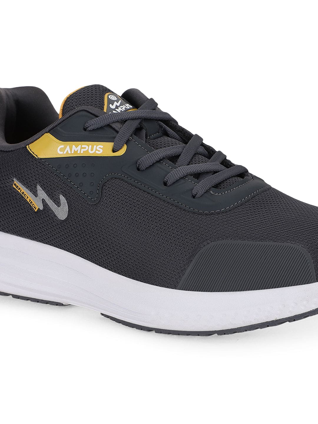 CALIX Grey Men's Sports Shoes - Image 4