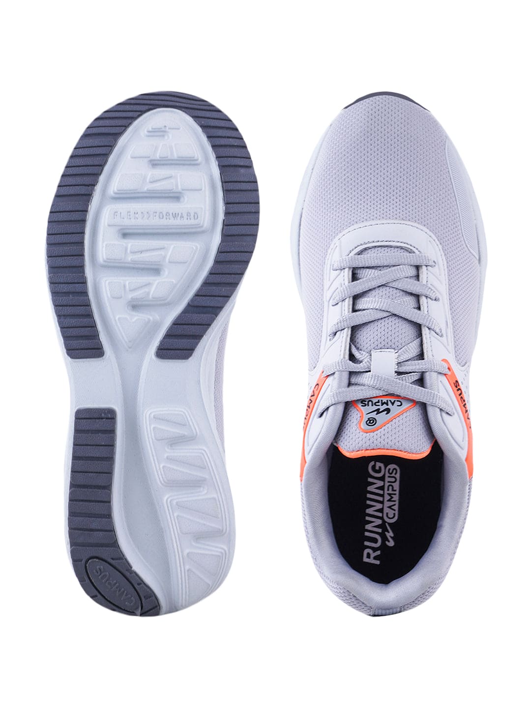 CALIX Grey Men's Sports Shoes - Image 4
