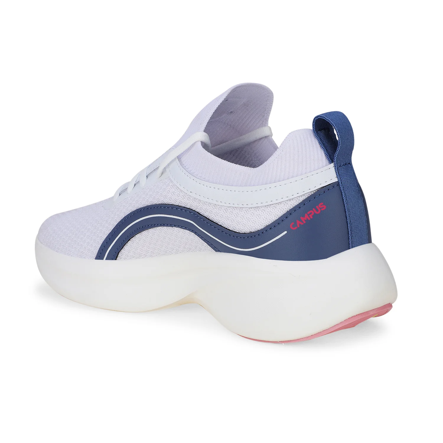 CAMMY White Women's Running Shoes - Image 4