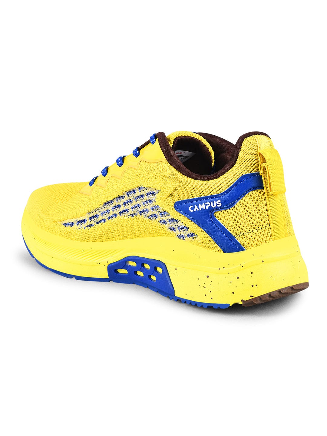 CAMP ALFRED Yellow Men's Running Shoes - Image 3