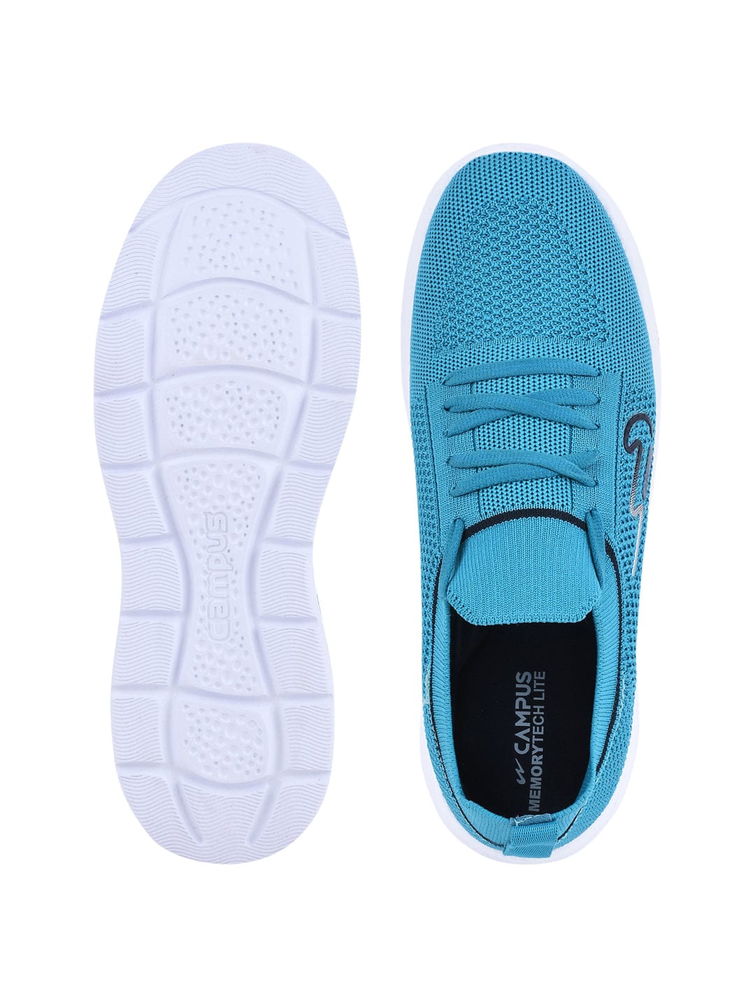 CAMP BENCY Blue Women's Walking Shoes - Image 5