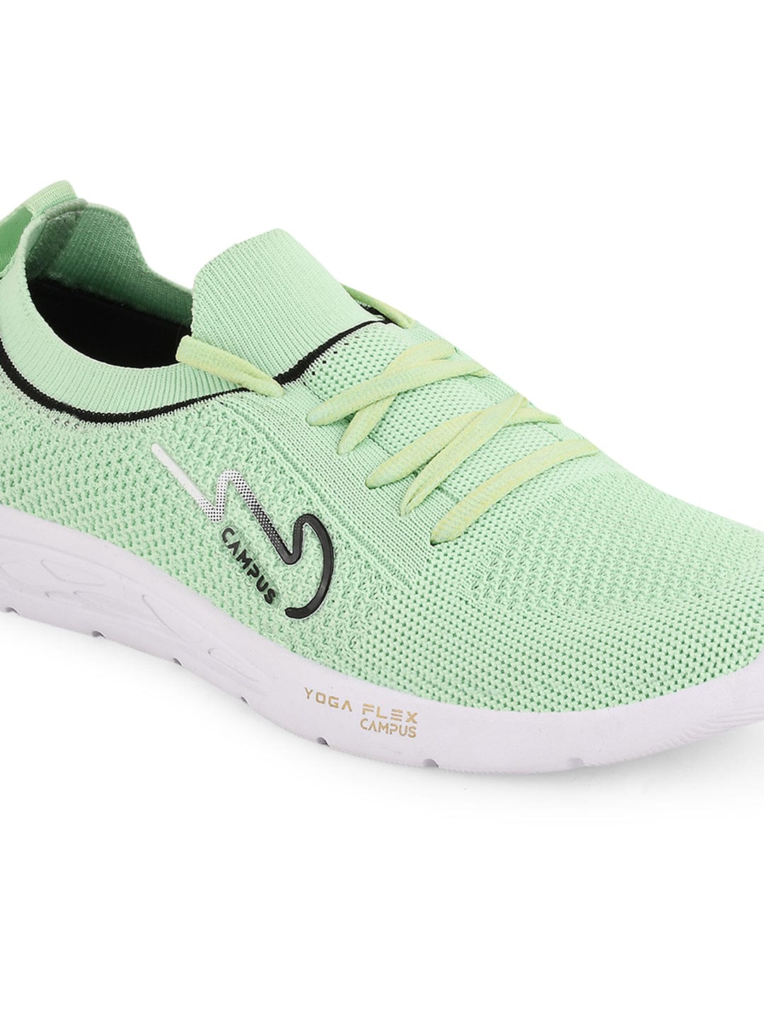 CAMP BENCY Green Women's Walking Shoes - Image 4