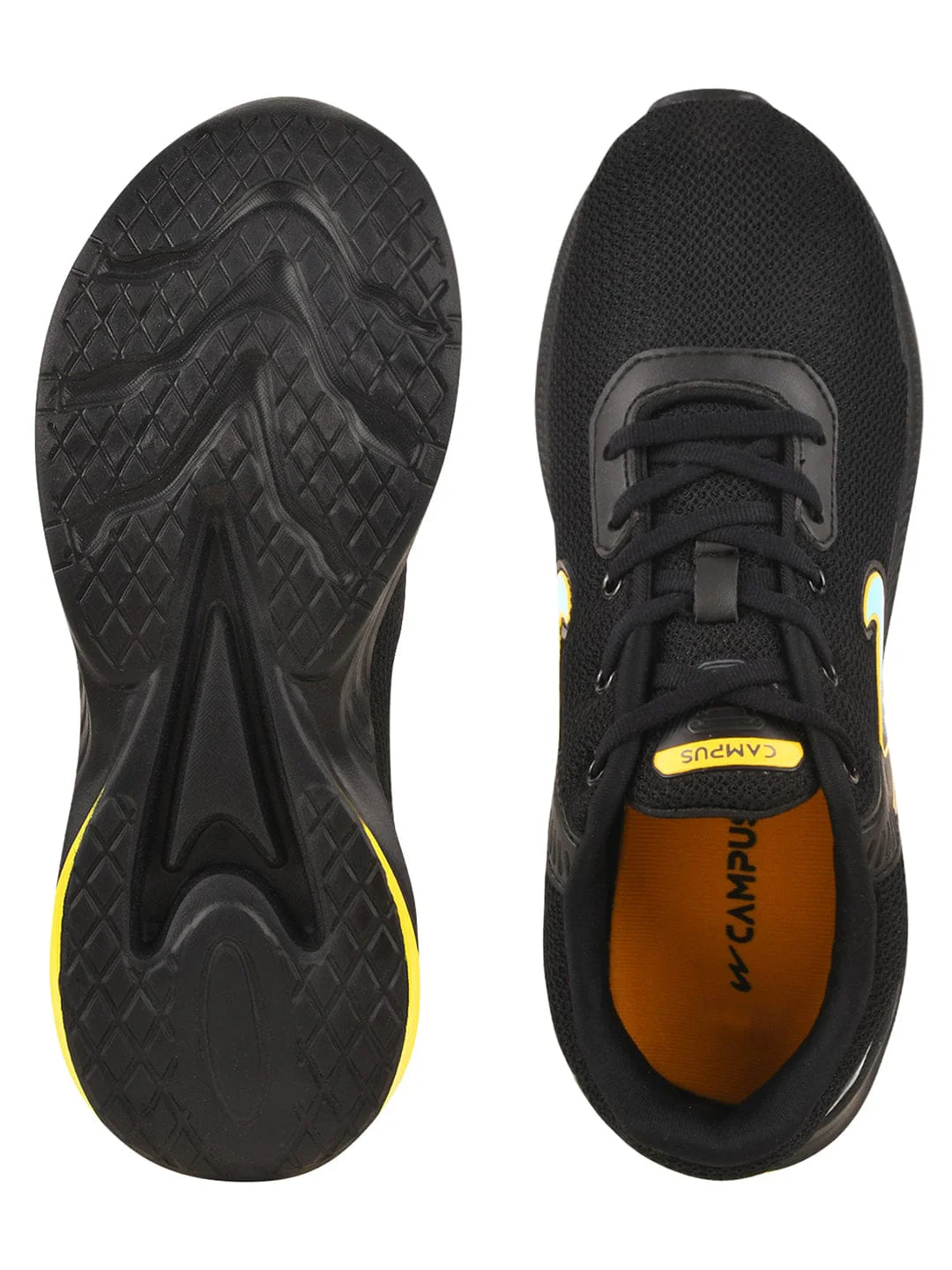 CAMP BOOSTER Black Men's Running Shoes - Image 4