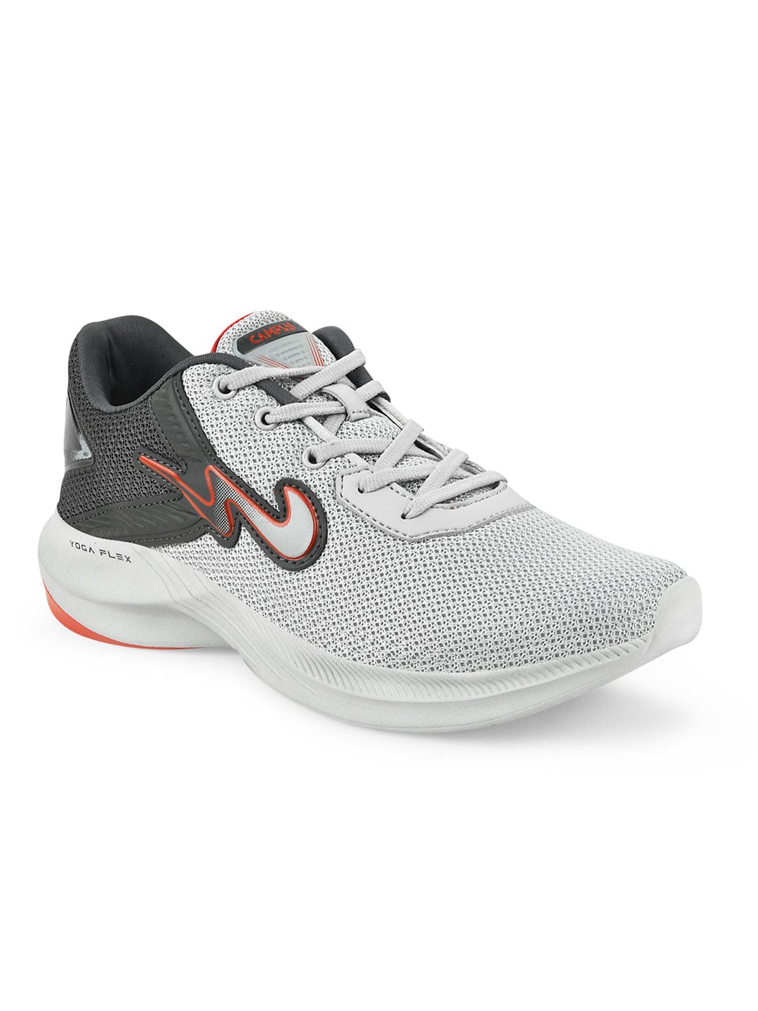 CAMP BOOSTER Grey Men's Running Shoes - Image 2