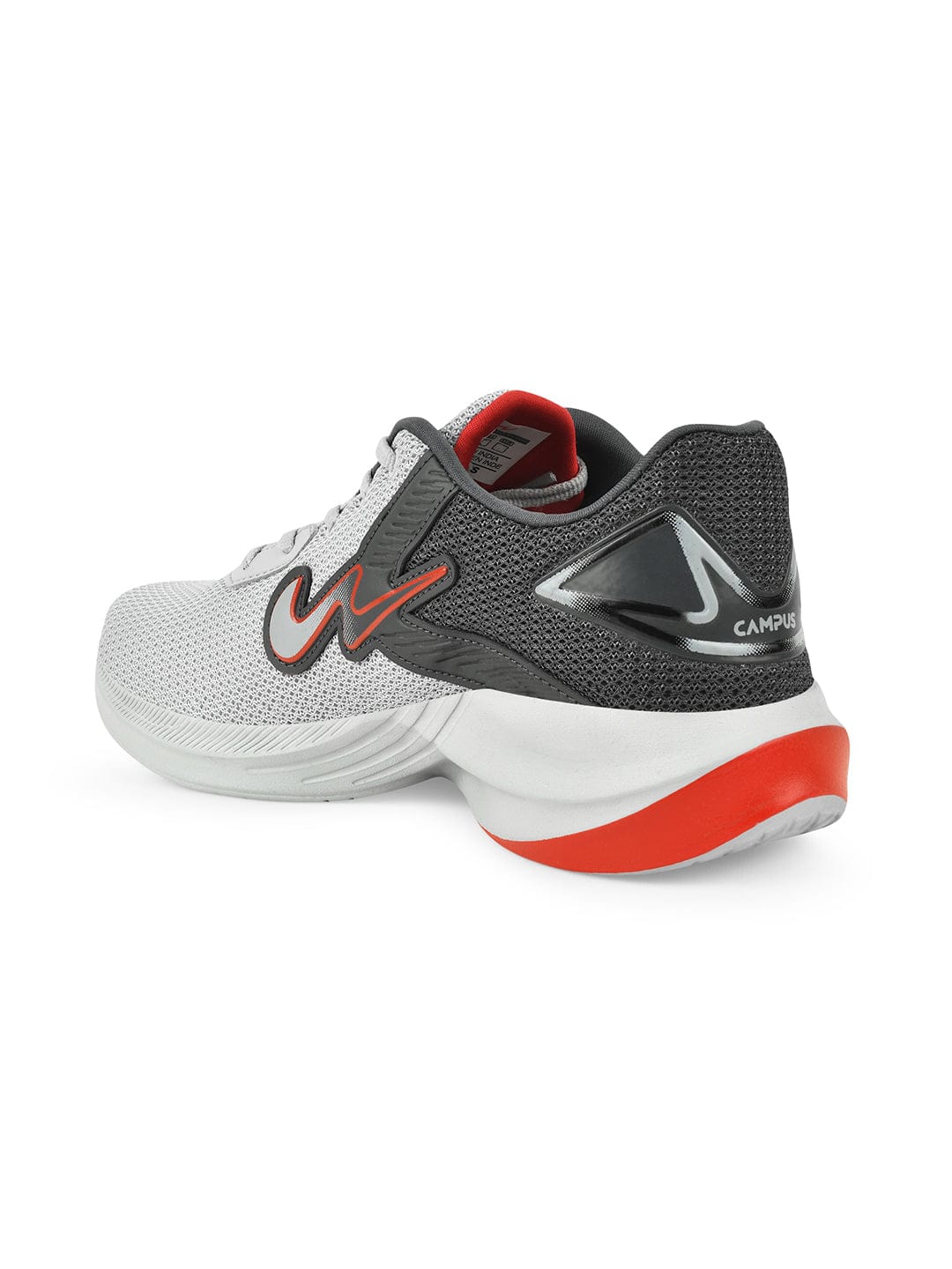 CAMP BOOSTER Grey Men's Running Shoes - Image 3